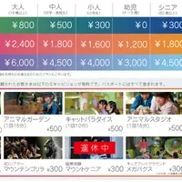 チケット料金と個別課金