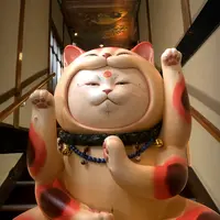 創作招き猫作家 もりわじんの作品