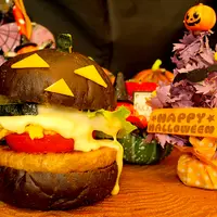 パンプキンバーガー