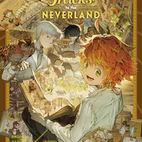 約ネバ展スペシャル冊子 「Tracks to the NEVERLAND」(c) 白井カイウ・出水ぽすか／集英社