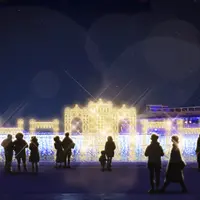 新登場の水上イルミネーション「水上の黄金宮」※イメージ