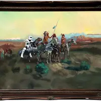 Wild Wild West , 2018 Oil on Canvas