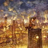 えんとつ町のプペル光る絵本展 (c) Akihiro Nishino/Yoshimoto Kogyo Co., Ltd.