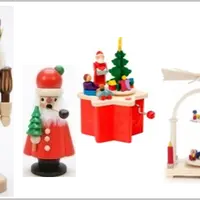 ザイフェン村のクリスマスオーナメントや木工芸品