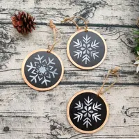 『クリスマスツリーウッドオーナメント』 イメージ