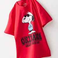 スヌーピーズ サーフショップ 沖縄店限定Ｔシャツ (c) 2020 Peanuts Worldwide LLC