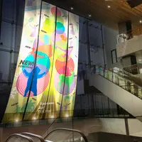 グラフィック幕を活用したインスタレーション「NEW! STAGE」 イメージ