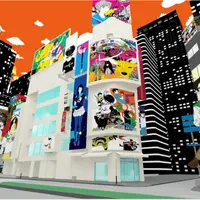 中村佑介のイラストで構成された街