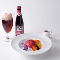 フレッシュいちごと白ビールソースのアフォガード他 イメージ