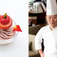【横浜ベイシェラトン ホテル＆タワーズ エグゼクティブ ペストリーシェフ 武藤 修司】 ストロベリーモンブラン イメージ