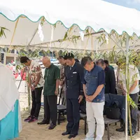 万座ビーチ安全祈願神事 イメージ