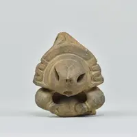 顔面(がんめん)把手(とって) 山梨県韮崎市穂坂町出土 東京国立博物館蔵