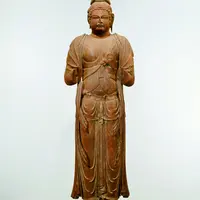 重要文化財　伝衆宝王菩薩立像　奈良時代・8 世紀　奈良・唐招提寺蔵 （撮影：森村欣司、提供：奈良国立博物館）