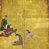国宝　風俗図屛風　(彦根屛風)　江戸時代・17世紀　滋賀・彦根城博物館蔵　【展示期間：5月15日～5月27日】