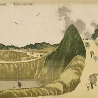 くだんうしがふち　葛飾北斎筆　江戸時代・19 世紀　東京国立博物館蔵   【展示期間：4月13 日～5月13日】