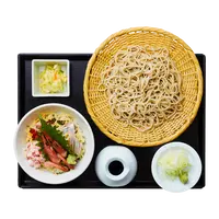 越前ちらし丼とそばセット