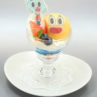 ガムボール＆ダーウィン親友パフェ