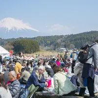 富士山と蔵開き休憩所