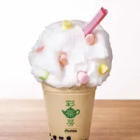 わたあめタピオカミルクティー M：600円　L：700円