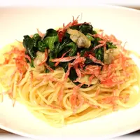 あさりと菜の花ペペロンチーノ　1,000円