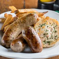 自家製ソーセージ 3 種盛りフレンチフライ添え¥1,300（税込）＜バビーズ ニューヨーク アークヒルズ＞