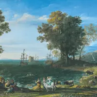 クロード・ロラン《エウロペの掠奪》1655年© The Pushkin State Museum of Fine Arts, Moscow.