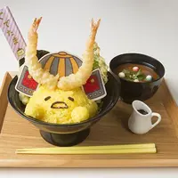 やだー出陣～！ぐで天丼　1,390円＋税(名古屋店限定)