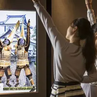 鎧兜のバーチャル体験