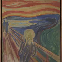 《叫び》1910年?©Munchmuseet