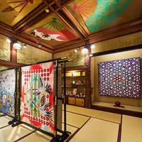 和キルト百人展「寿ぎ」前回(2016年)の様子 静水の間