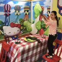 仙台初登場！キティちゃんとずんだ