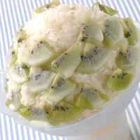 「台湾かき氷 キウイ」 700円（税抜）