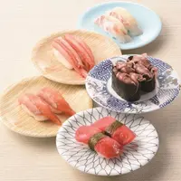 廻転とやま鮨「赤かぶ野菜寿司」ほか