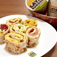 台湾風味の玉子クレープ