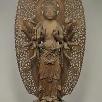 重要文化財「准胝観音菩薩立像（六観音菩薩像のうち）」肥後定慶作 鎌倉時代・貞応3年 （1224）京都・大報恩寺蔵