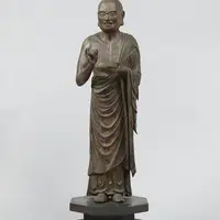 重要文化財「優婆離立像（十大弟子立像のうち）」快慶作　京都・大報恩寺蔵
