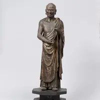 重要文化財「須苔提立像（十大弟子立像のうち）」快慶作　京都・大報恩寺蔵