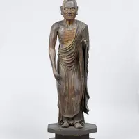 重要文化財「目犍連立像（十大弟子立像のうち）」快慶作　京都・大報恩寺蔵