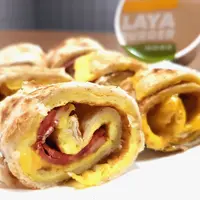 台湾風味の玉子クレープ