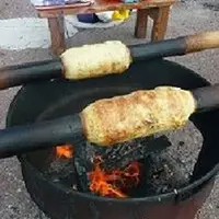 バウムクーヘン教室の開催時の様子