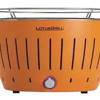 無煙炭火BBQグリル「LOTUS GRILL」を使用