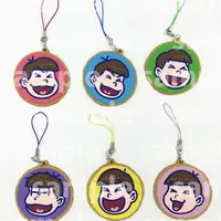 商品名：おそ松さんクッキー6つ子　トレーディングラバーストラップ 価格：800円（税込）