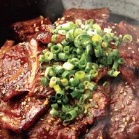 ③牛肉　中落ちカルビ丼