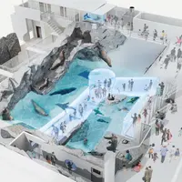 鳥羽水族館 「海獣の王国 リニューアル」 パース