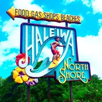 Hale'iwa Town Sign (Boy)の写真・動画_image_1032268