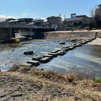 荒神橋近くの飛石の写真・動画_image_1043745