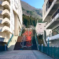 鬼怒川温泉ふれあい橋の写真・動画_image_1432187