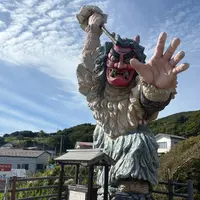 門前のなまはげ立像の写真・動画_image_1916159