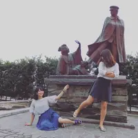 貫一お宮の像（お宮の松）の写真・動画_image_194121