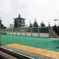信濃町駅前歩道橋の写真・動画_image_194322